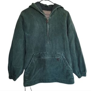 Vintage Express Corduroy Pullover Jacket/Hoodie
